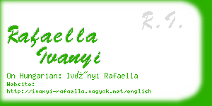 rafaella ivanyi business card